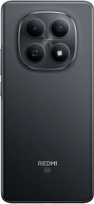 Redmi Note 15, Preto, vista traseira